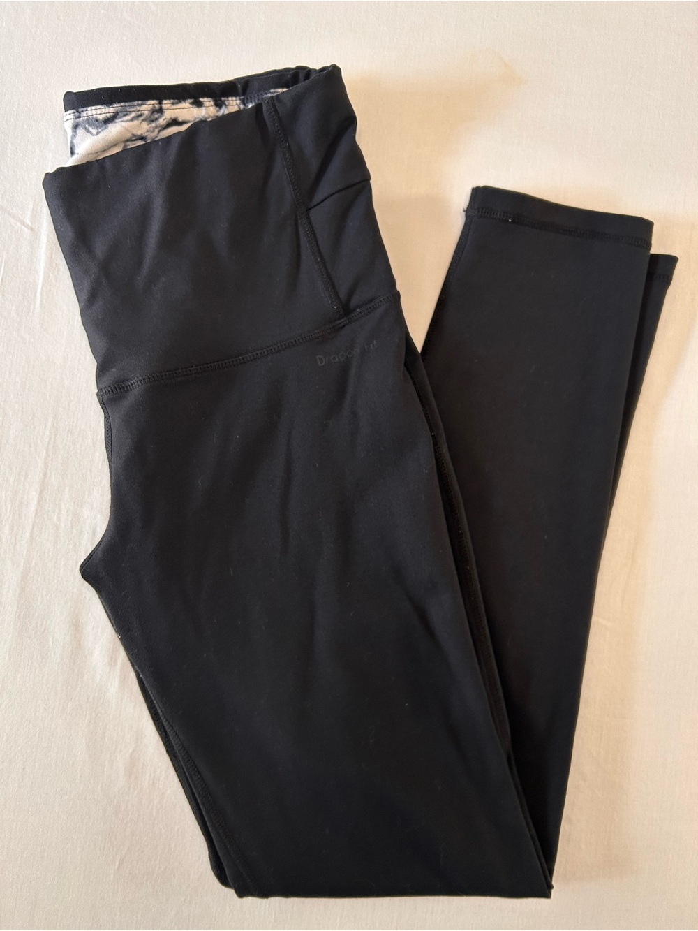 Dragon Fit Black High Waisted Athletic Yoga Pants